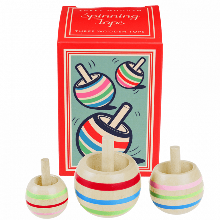 Rex London Rex London Wooden Spinning Tops (3)