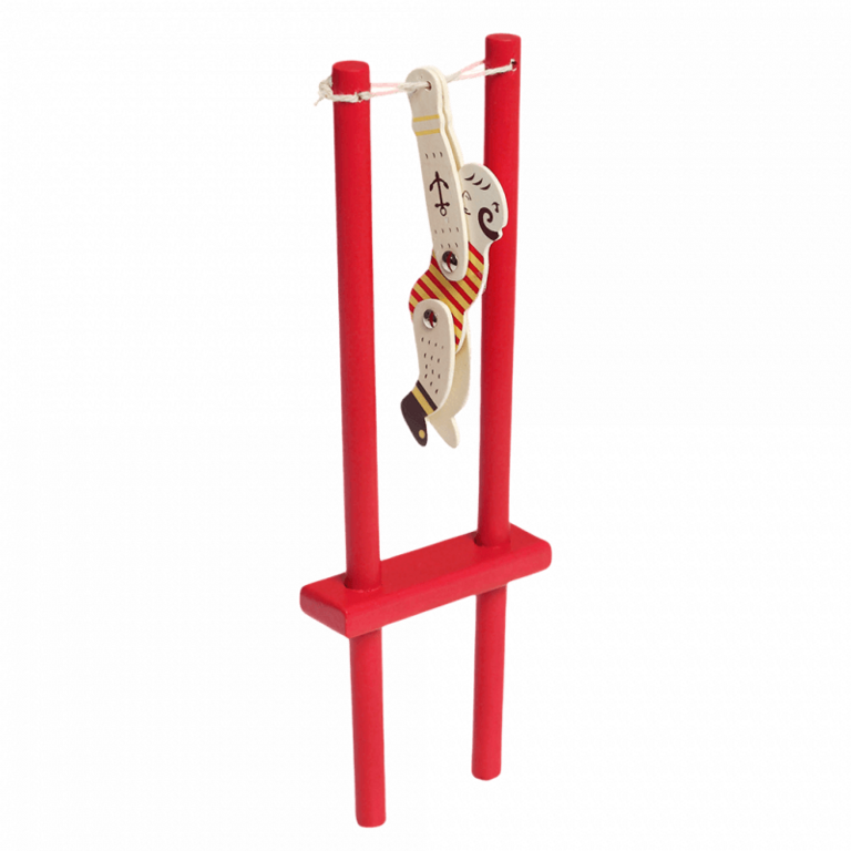 Rex London Rex London Mr Muscular Wooden Acrobat Toy