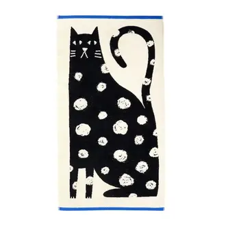 Donna Wilson Donna Wilson Lazy Cat Bath Towel