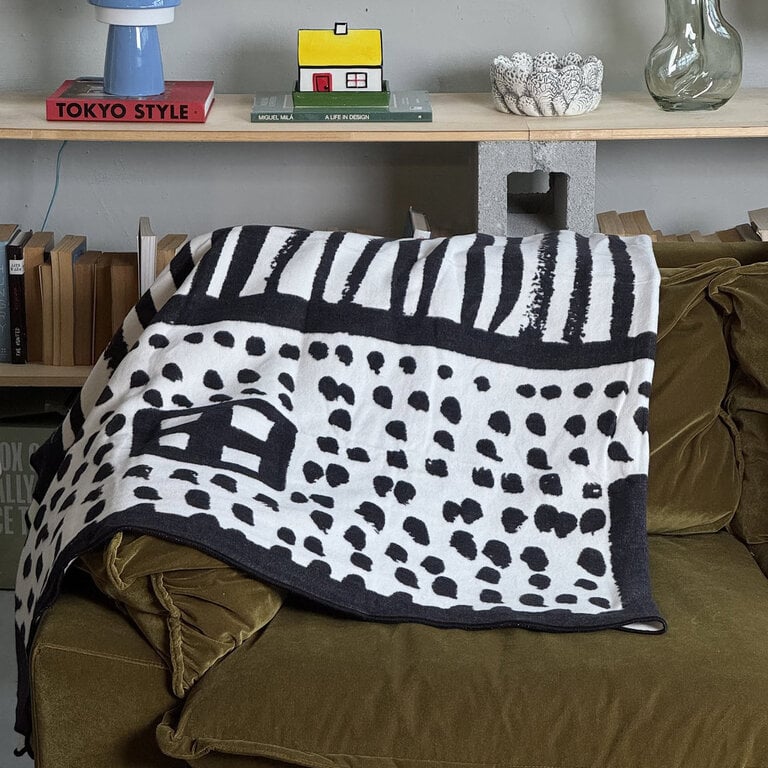 Donna Wilson Donna Wilson House Shaped Cotton Throw