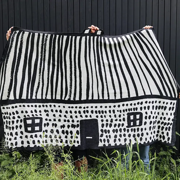 Donna Wilson Donna Wilson House Shaped Cotton Throw