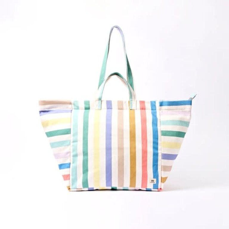 Ori London Ori London Marylebone Tote Pastel Stripe
