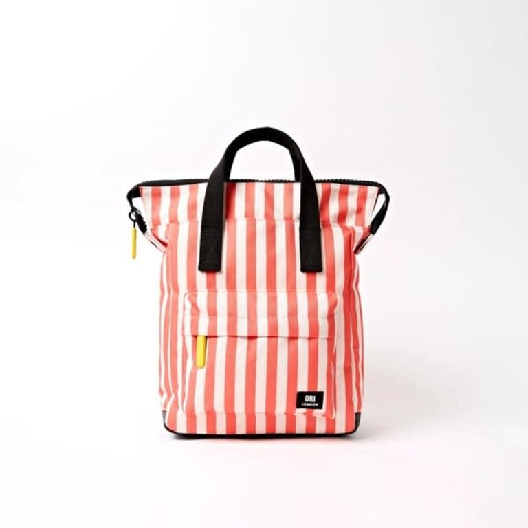 Ori London Ori London Bantry Backpack Coral Stripe