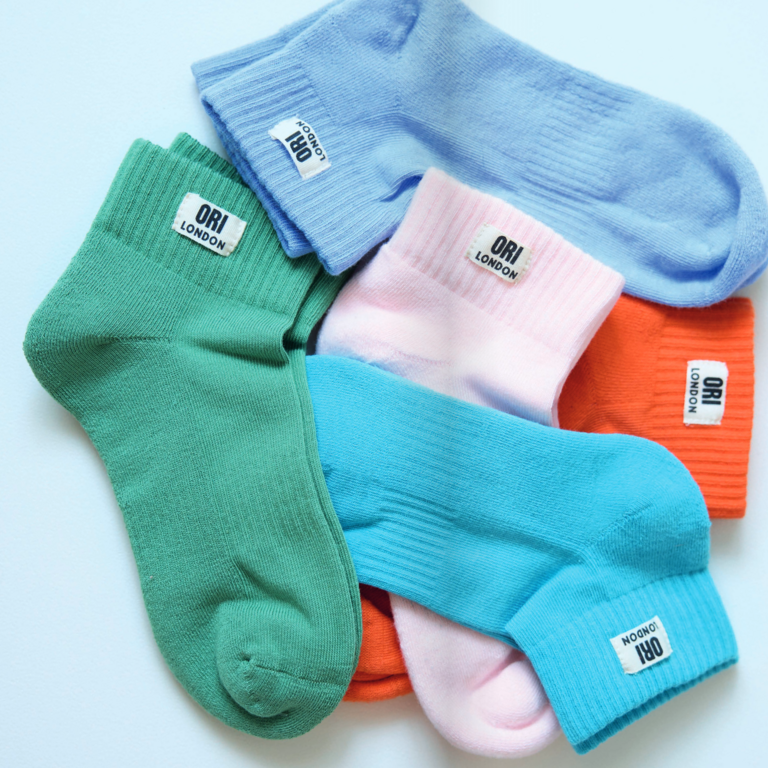 Ori London Ori London Wembley Organic Cotton Ankle Socks