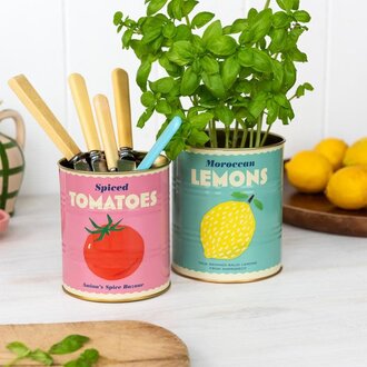 Rex London Rex London Storage Tin Medium - Lemons (Single)