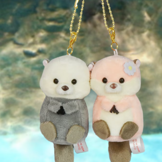 Amuse Amuse Japan Ukiuki Raccoon Backpack Buddy Pair (2)