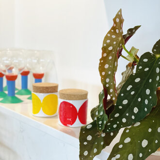 Camilla Engdahl Camilla Engdahl Dot Salt Cellar - Red