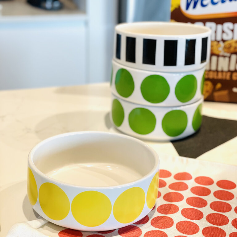 Camilla Engdahl Camilla Engdahl Dido Cereal Bowl - Yellow Spots