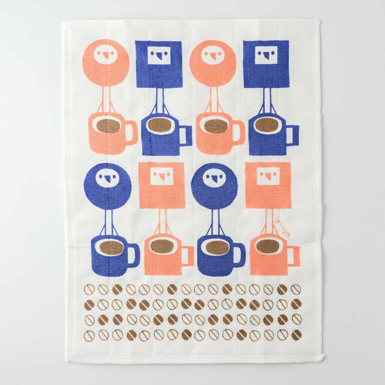 Ya-Ma Ya-Ma Japan Kaya Dishcloth - Birds