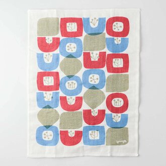 Ya-Ma Ya-Ma Japan Kaya Dishcloth - Folk Flower