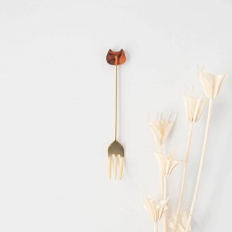 Ya-Ma Ya-Ma Japan Cat Appetizer Fork