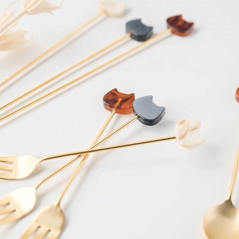 Ya-Ma Ya-Ma Japan Cat Appetizer Fork