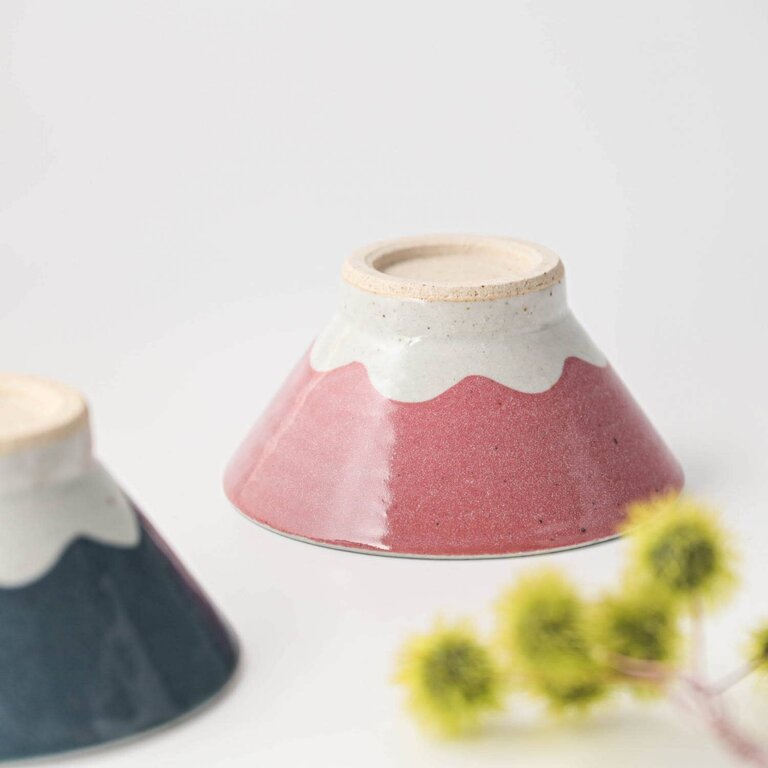 Ya-Ma Ya-Ma Japan Mt Fuji Bowl Red 12cm