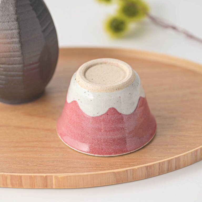 Ya-Ma Ya-Ma Japan Wee Mt Fuji Bowl Red 8cm