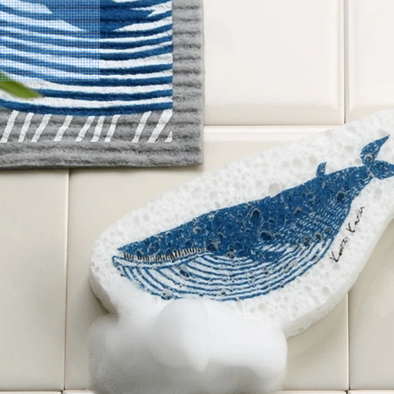 Neo Neo Japan Cellulose Dish Sponge Whale