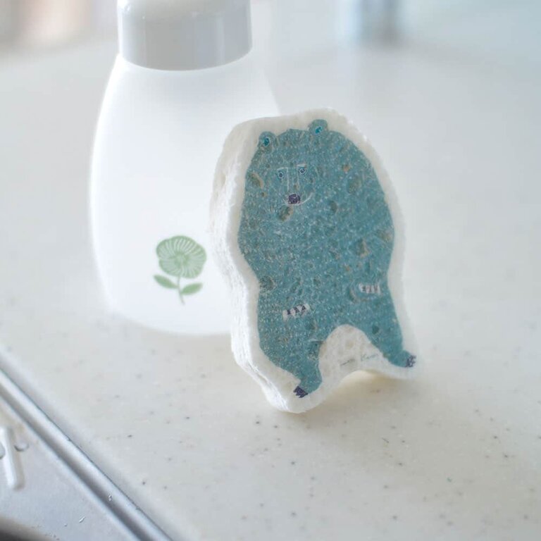 Neo Neo Japan Cellulose Kitchen Sponge Bear