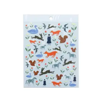 Neo Neo Japan Nishi Shuku Stickers Garden