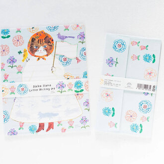 Neo Neo Japan Aiko Fukawa Stationery Set Neko Hana