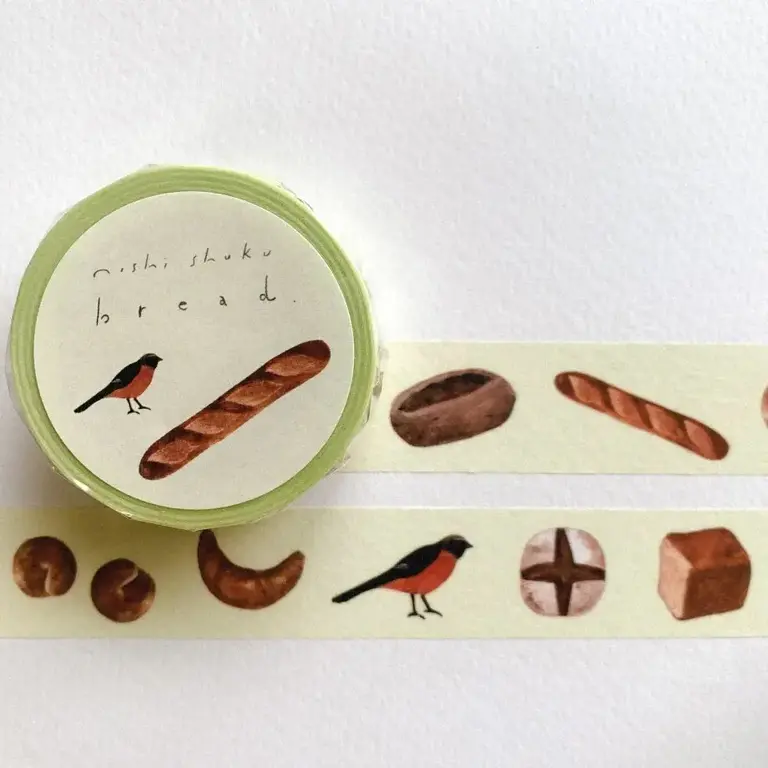 Neo Neo Japan Nishi Shuku Washi Tape - Bread