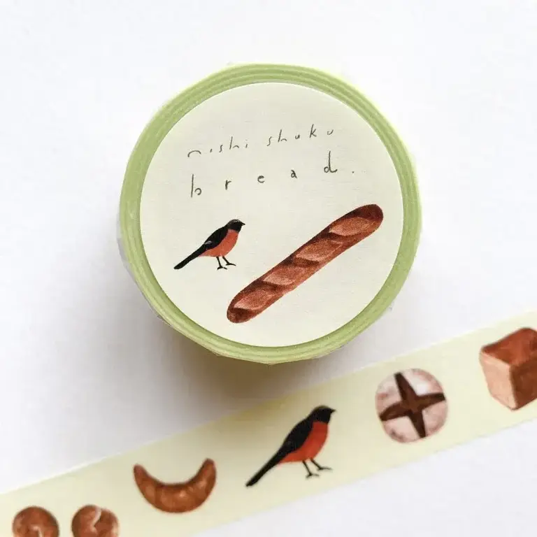 Neo Neo Japan Nishi Shuku Washi Tape - Bread