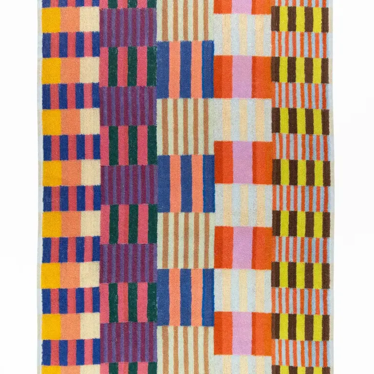 Foekje Fleur Foekje Fleur Bath Towel #98 Tulip Quilt (Small)