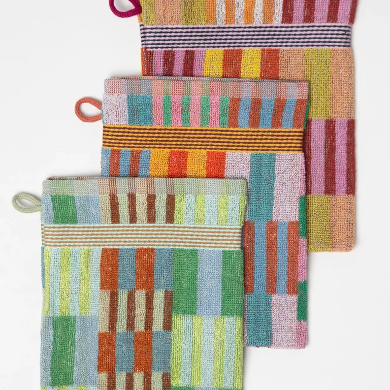 Foekje Fleur Foekje Fleur Wash Cloth Trio #80 Tulip Quilt