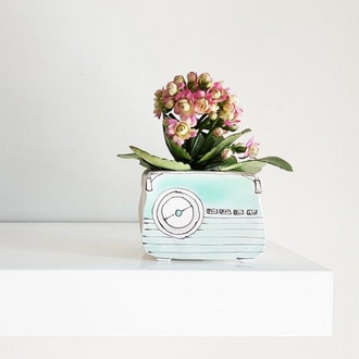 Julie Richard Julie Richard Vintage Radio Planter - Small (Assorted)