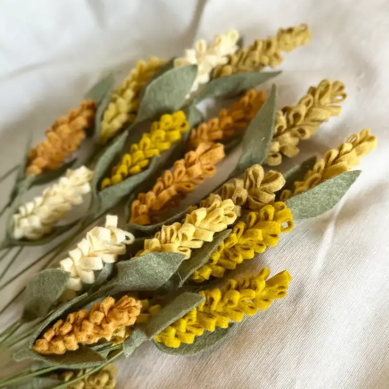 Fleurish Fleurish Goldenspike Felt Flower - Assorted  (Single)