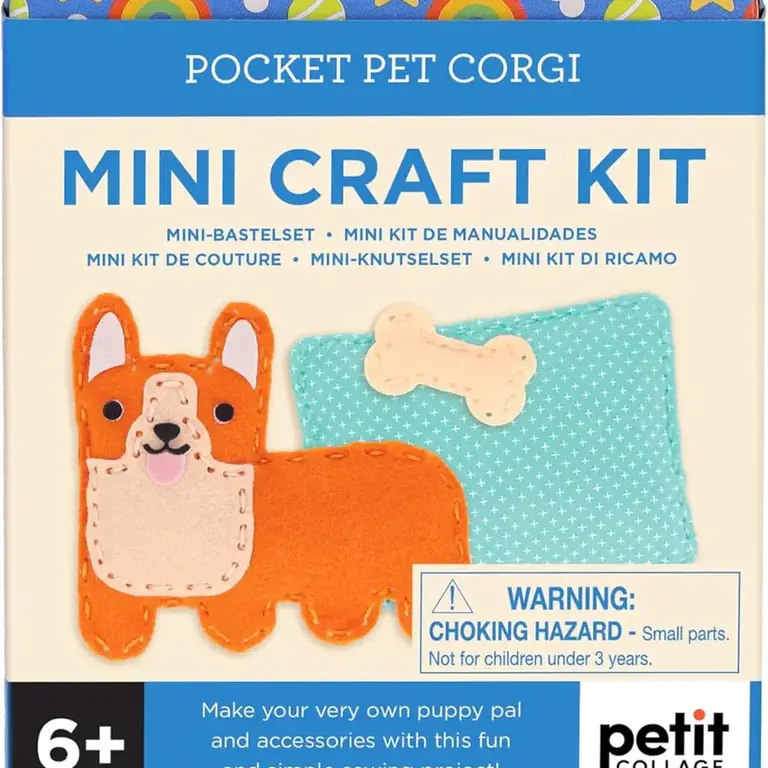 Raincoast Books Raincoast Mini Craft Kit Pocket Pet Corgi