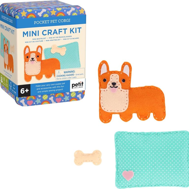 Raincoast Books Raincoast Mini Craft Kit Pocket Pet Corgi
