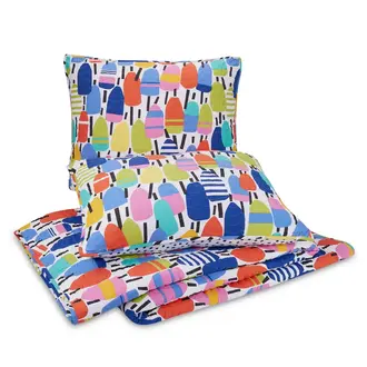PK Handcraft Cotton Quilt Set Colourful Buoys - Twin (2 piece)