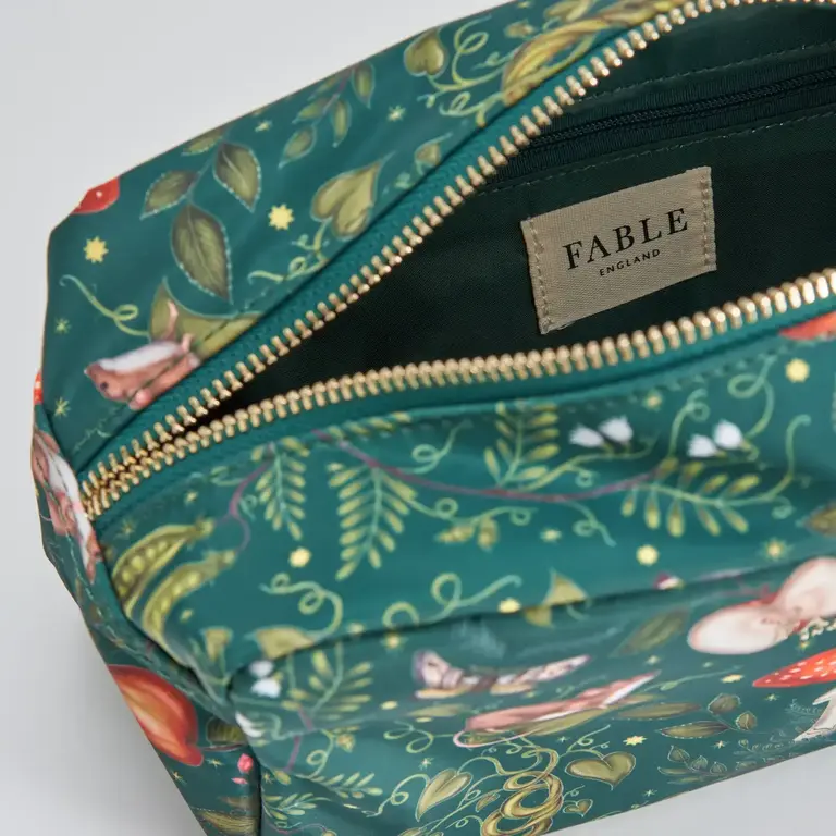 Fable England Fable Mushroom Woods Travel Pouch