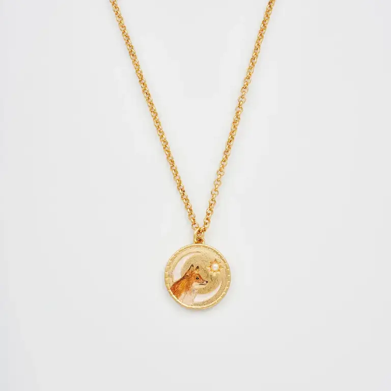 Fable England Fable Fox Shadow Guide Necklace