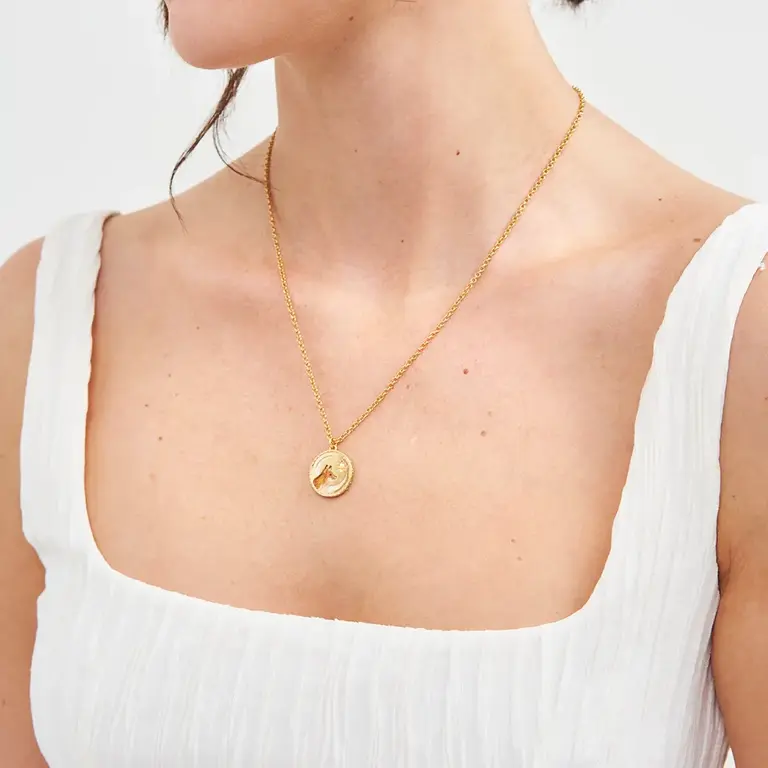 Fable England Fable Fox Shadow Guide Necklace