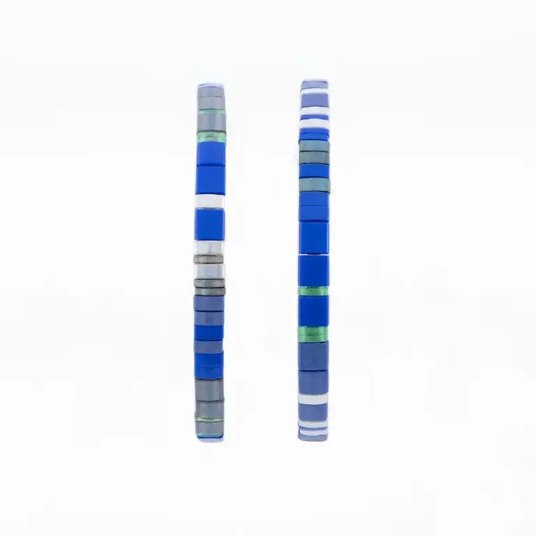 Altiplano Alto Beaded Tila Stretch Bracelet Beaded Pair (2) Dragonfly