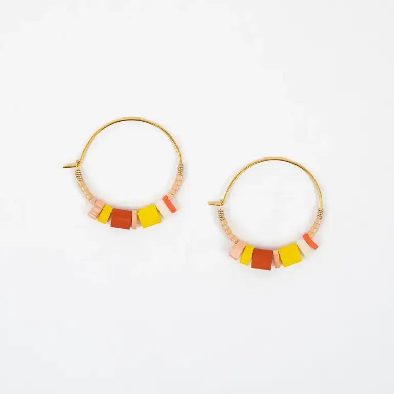 Altiplano Alto Tila Hoop Earrings