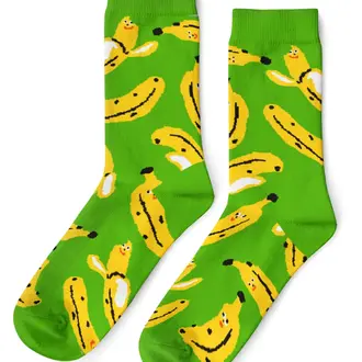 Yellow Owl Yellow Owl Banana Socks