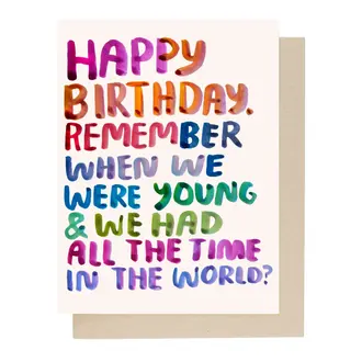People I've Loved PIL Remember When Birthday Card