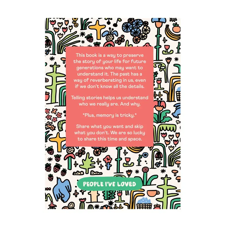 People I've Loved PIL Stories We Tell Guided Journal