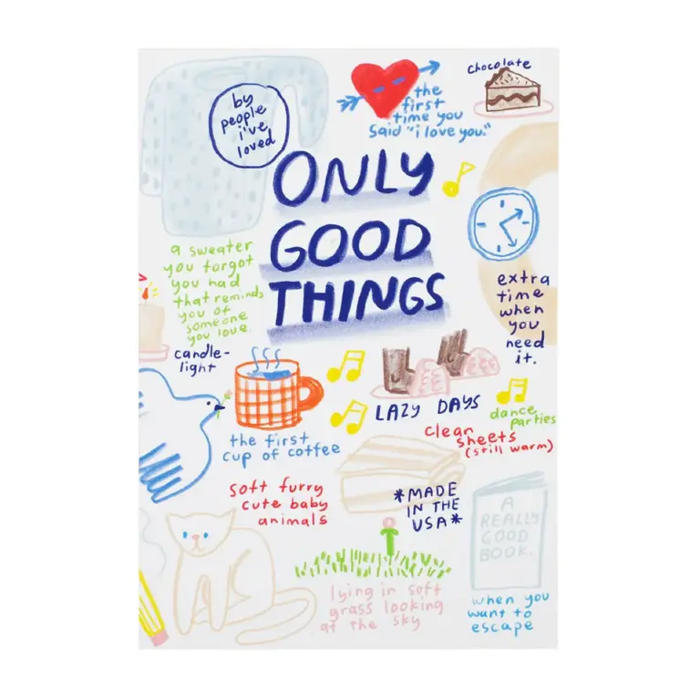 People I've Loved PIL Only Good Things Notebook