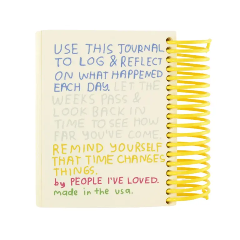 People I've Loved PIL Life Happened One Year Journal