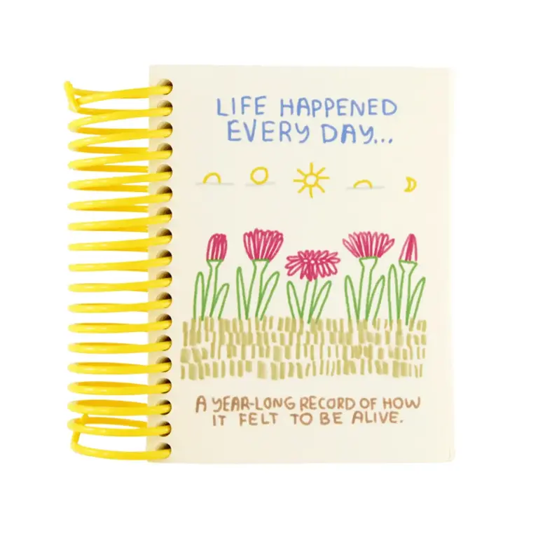 People I've Loved PIL Life Happened One Year Journal