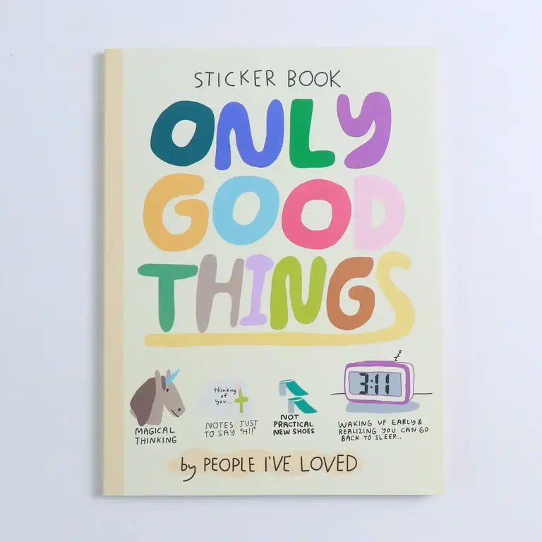 People I've Loved PIL Only Good Things Sticker Book