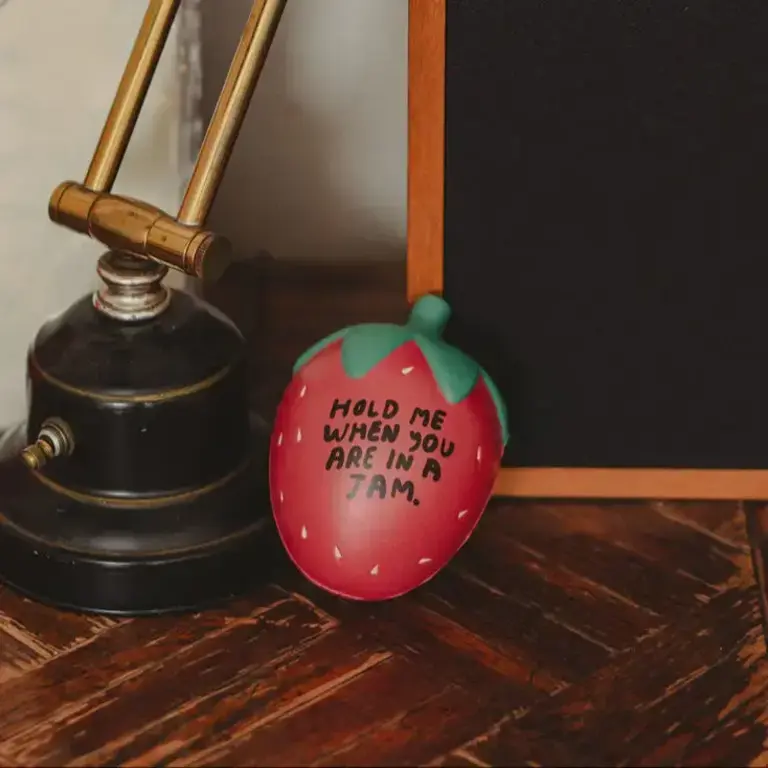 People I've Loved PIL Strawberry Stress Ball