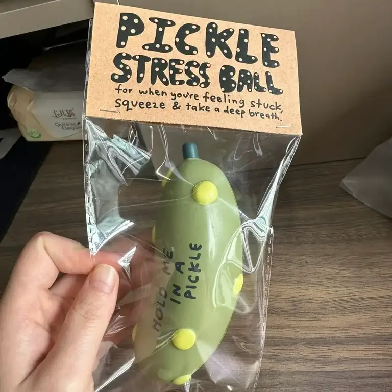 People I've Loved PIL Pickle Stress Ball