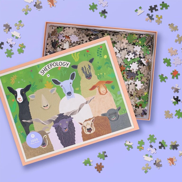 Raincoast Books Raincoast Sheepology 1000pc Puzzle
