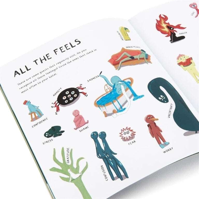 Raincoast Books Raincoast Grand Hotel of Feelings Workbook