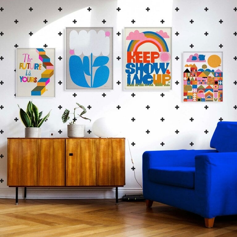 Lisa Congdon Lisa Congdon Keep Showing Up Art Giclee Print 11x14 (Unframed)