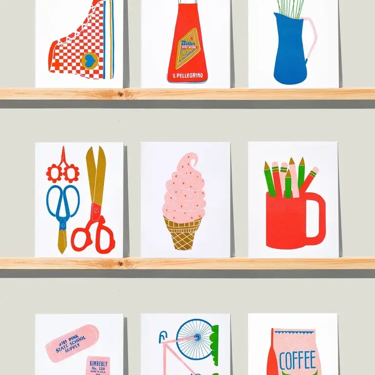 Lisa Congdon Lisa Congdon Soda Mini Risograph 5x7 (unframed)