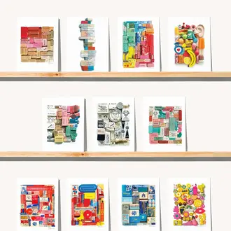 Lisa Congdon Lisa Congdon Postcard Object Arrangement No. 11